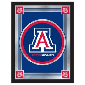 University of Arizona 17"x22" Logo Wall Mirror by Holland Bar Stool Company, AGS-MLogoArizUn