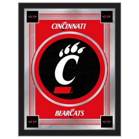 University of Cincinnati 17"x22" Logo Wall Mirror by Holland Bar Stool Company, AGS-MLogoCincin University of Cincinnati 17"x22" Logo Wall Mirror by Holland Bar Stool Company, AGS-MLogoCincin