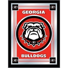 Georgia "Bulldog" 17" x 22" Logo Mirror by Holland Bar Stool Company, MLogoGA-Dog