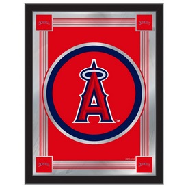 Los Angeles Angels 17"x22" Logo Wall Mirror by Holland Bar Stool, AGS-MLogoMLBLAA Los Angeles Angels 17"x22" Logo Wall Mirror by Holland Bar Stool, AGS-MLogoMLBLAA