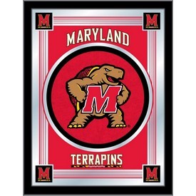 University of Maryland 17"x22" Logo Wall Mirror by Holland Bar Stool Company, AGS-MLogoMrylnd University of Maryland 17"x22" Logo Wall Mirror by Holland Bar Stool Company, AGS-MLogoMrylnd