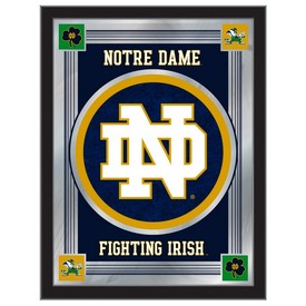 Notre Dame (ND) 17" x 22" Logo Mirror by Holland Bar Stool Company, MLogoND-ND