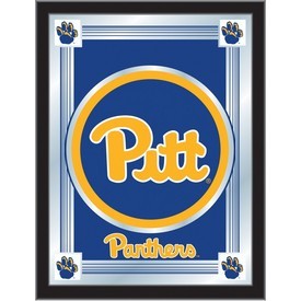University of Pittsburgh 17"x22" Logo Wall Mirror by Holland Bar Stool Company, AGS-MLogoPittsb University of Pittsburgh 17"x22" Logo Wall Mirror by Holland Bar Stool Company, AGS-MLogoPittsb