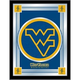 West Virginia University 17"x22" Logo Wall Mirror by Holland Bar Stool Company, AGS-MLogoWestVA West Virginia University 17"x22" Logo Wall Mirror by Holland Bar Stool Company, AGS-MLogoWestVA