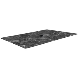 32" x 48" Indoor/Outdoor All-Season EuroSlim Table Top with Umbrella Hole by the Holland Bar Stool Co., AGS-ODS3248BMU 32" x 48" Indoor/Outdoor All-Season EuroSlim Table Top with Umbrella Hole by the Holland Bar Stool Co., AGS-ODS3248BMU