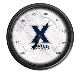 Xavier Indoor/Outdoor LED Thermometer by Holland Bar Stool Company, ODThrm14BK-08Xavier