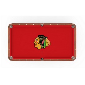 Chicago Blackhawks Pool Table Cloth by HBS