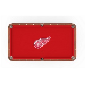 Detroit Red Wings Pool Table Cloth by HBS