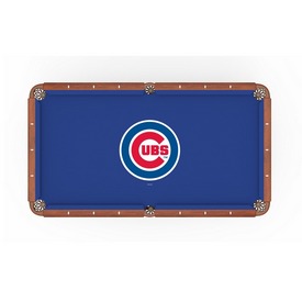 Chicago Cubs Pool Table Cloth by Holland Bar Stool, AGS-PCL7MLBCub