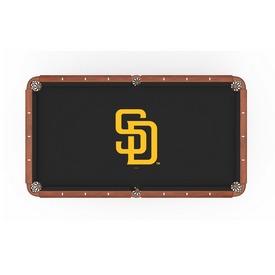 San Diego Padres Pool Table Cloth by Holland Bar Stool, AGS-PCL7MLBSDP