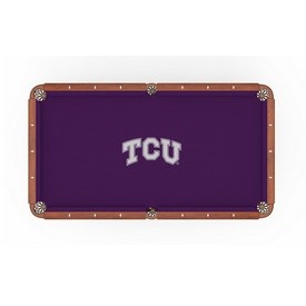 TCU Pool Table Cloth by HBS