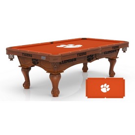 Clemson 8' Pool Table by Holland Bar Stool Co., PT8Clmson Clemson 8' Pool Table by Holland Bar Stool Co., PT8Clmson