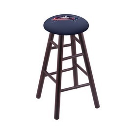 Stool with Columbus Blue Jackets Logo Seat by Holland Bar Stool Co., RCMSDCColBlu
