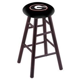Stool with Georgia "G" Logo Seat by Holland Bar Stool Co., RCMSDCGA-G Stool with Georgia "G" Logo Seat by Holland Bar Stool Co., RCMSDCGA-G