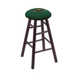 Stool with Minnesota Wild Logo Seat by Holland Bar Stool Co., RCMSDCMinWld Stool with Minnesota Wild Logo Seat by Holland Bar Stool Co., RCMSDCMinWld