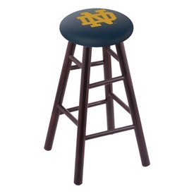 Stool with Notre Dame (ND) Logo Seat by Holland Bar Stool Co., RCMSDCND-ND Stool with Notre Dame (ND) Logo Seat by Holland Bar Stool Co., RCMSDCND-ND