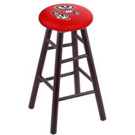 Stool with Wisconsin "Badger" Logo Seat by Holland Bar Stool Co., RCMSDCWI-Bdg Stool with Wisconsin "Badger" Logo Seat by Holland Bar Stool Co., RCMSDCWI-Bdg