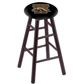 Stool with Western Michigan Logo Seat by Holland Bar Stool Co., RCMSDCWestMI