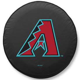 Arizona Diamondbacks Vinyl Tire Cover, AGS-TCAMLBAriBK Arizona Diamondbacks Vinyl Tire Cover, AGS-TCAMLBAriBK