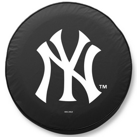 New York Yankees Vinyl Tire Cover, AGS-TCAMLBNYYBK New York Yankees Vinyl Tire Cover, AGS-TCAMLBNYYBK