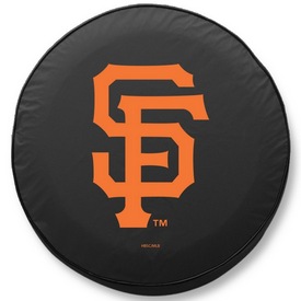 San Francisco Giants Vinyl Tire Cover, AGS-TCAMLBSFGBK San Francisco Giants Vinyl Tire Cover, AGS-TCAMLBSFGBK
