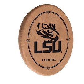 Louisiana State Laser Engraved Wood Sign by the Holland Bar Stool Co., WSgnLNatLaStUn