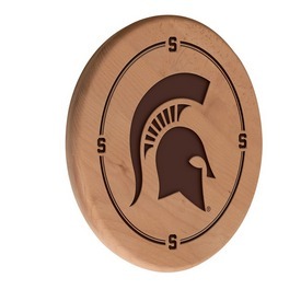 Michigan State Laser Engraved Wood Sign by the Holland Bar Stool Co., WSgnLNatMichSt
