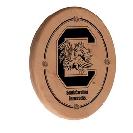 South Carolina Laser Engraved Wood Sign by the Holland Bar Stool Co., WSgnLNatSouCar