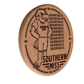 Southern Miss Laser Engraved Wood Sign by the Holland Bar Stool Co., WSgnLNatSouMis