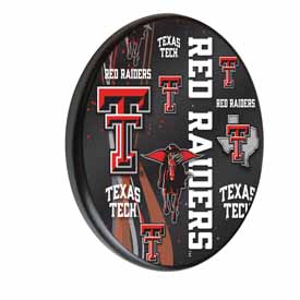 Texas Tech Digitally Printed Wood Sign by the Holland Bar Stool Co., WSgnPBlkTXTech