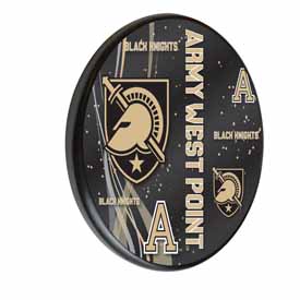 US Military Academy (ARMY) Digitally Printed Wood Sign by the Holland Bar Stool Co., WSgnPBlkUSMilA