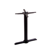 211EB Black Cast Iron Table Height Base with 22