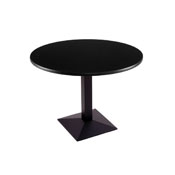 30" 217 Black Table with 36" Diameter Top by Holland Bar Stool, 21730BW36R