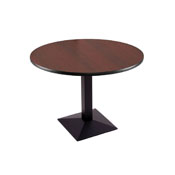 30" 217 Black Table with 36" Diameter Top by Holland Bar Stool, 21730BW36R