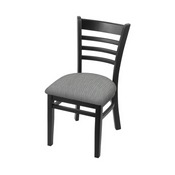 3140 18" Chair with Black Finish and Graph Alpine Seat, 314018Blk020