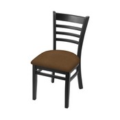 3140 18" Chair with Black Finish and Rein Thatch Seat, 314018Blk026