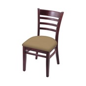 3140 18" Chair with Dark Cherry Finish and Canter Sand Seat, 314018DC013