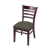 3140 18" Chair with Dark Cherry Finish and Graph Chalice Seat, 314018DC019