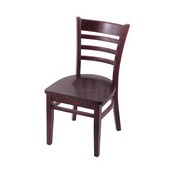 3140 18" Chair with Dark Cherry Finish and Dark Cherry Seat, 314018DCDC