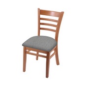3140 18" Chair with Medium Finish and Graph Alpine Seat, 314018Med020