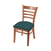 3140 18" Chair with Medium Finish and Graph Tidal Seat, 314018Med022
