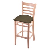 3140 Stool with Natural Finish and Graph Cork Seat, AGS-314025Nat017