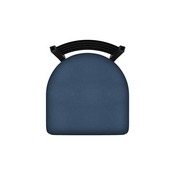 400 Jackie 18" Chair with Black Wrinkle Finish and Rein Bay Seat, 40018BW024