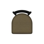 400 Stationary Stool with Black Wrinkle Finish and Graph Cork Seat, AGS-40025BW017