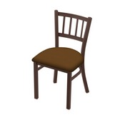 610 Contessa 18" Chair with Bronze Finish and Canter Thatch Seat, 61018BZ001