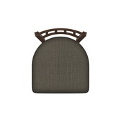 610 Contessa 18" Chair with Bronze Finish and Graph Chalice Seat, 61018BZ019