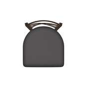 620 Catalina 18" Chair with Bronze Finish and Canter Storm Seat, 62018BZ004