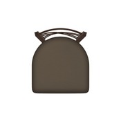 620 Catalina 18" Chair with Bronze Finish and Canter Earth Seat, 62018BZ006