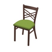 620 Catalina 18" Chair with Bronze Finish and Canter Kiwi Green Seat, 62018BZ009