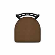 810 Contessa Swivel Stool with Black Wrinkle Finish and Rein Thatch Seat, AGS-81025BW026